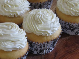 Whipped White Chocolate Ganache Frosting