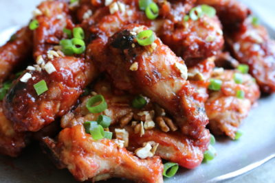 Cranberry Chili Sauce Sticky Wings #CapeCodSelect