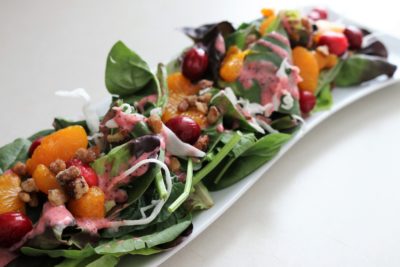 Cranberry Orange Poppy Seed Salad