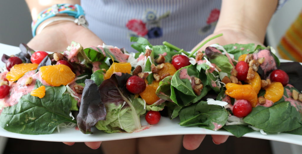 Cranberry Orange Poppy Seed Salad #CapeCodSelect