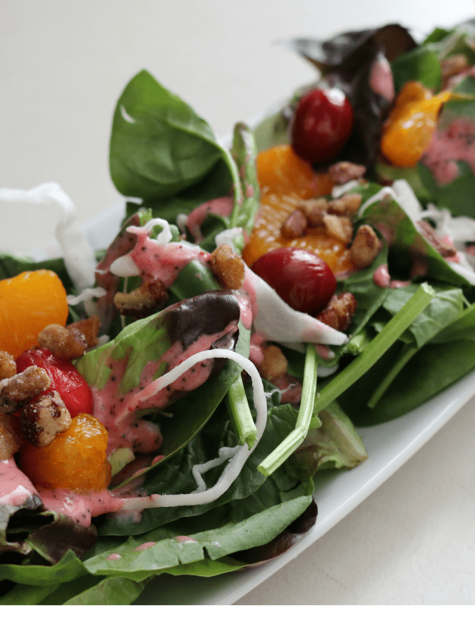 Cranberry Orange Poppy Seed Salad #CapeCodSelect