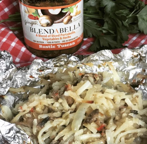 Rustic Tuscan Potato Bundles #BLENDABELLA