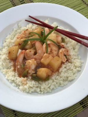 Sweet and Spicy Pineapple Shrimp #Keystonepantry #Alluloserecipe