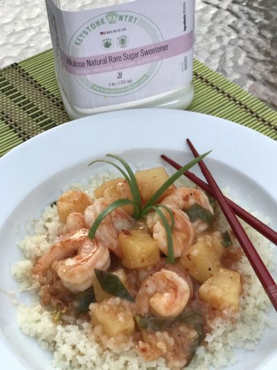 Sweet and Spicy Pineapple Shrimp #Keystonepantry #Alluloserecipe