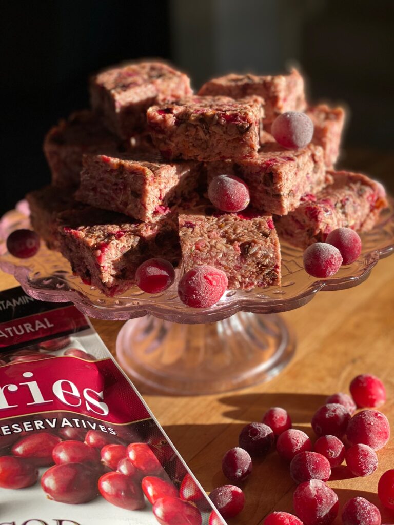 Cranberry Chocolate Protein Bars-The Prize of Cooking