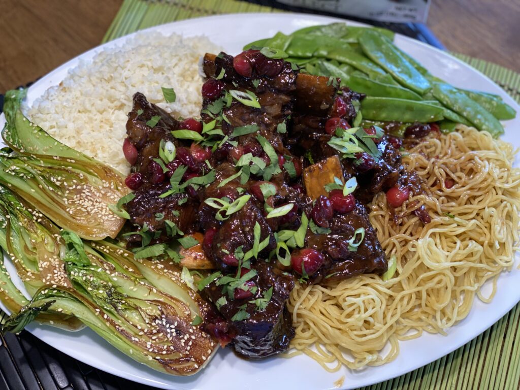 Cranberry Hoisin Beef Short Rib Family Platter-The Prize of Cooking