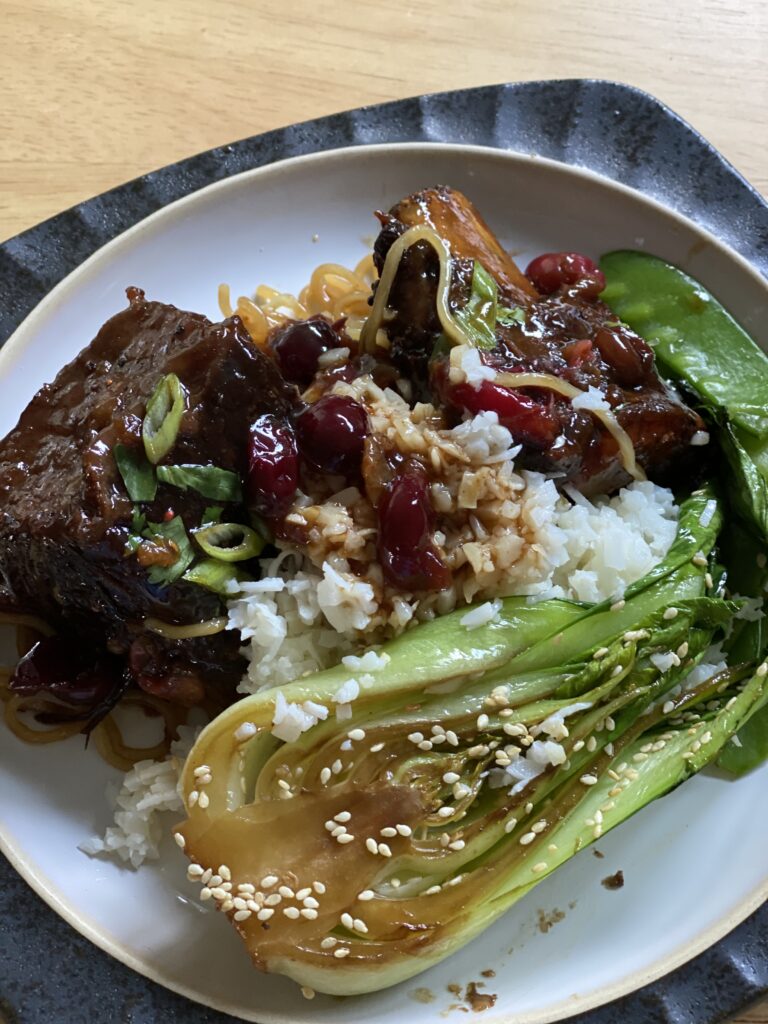 Cranberry Hoisin Beef Short Rib Family Platter-The Prize of Cooking