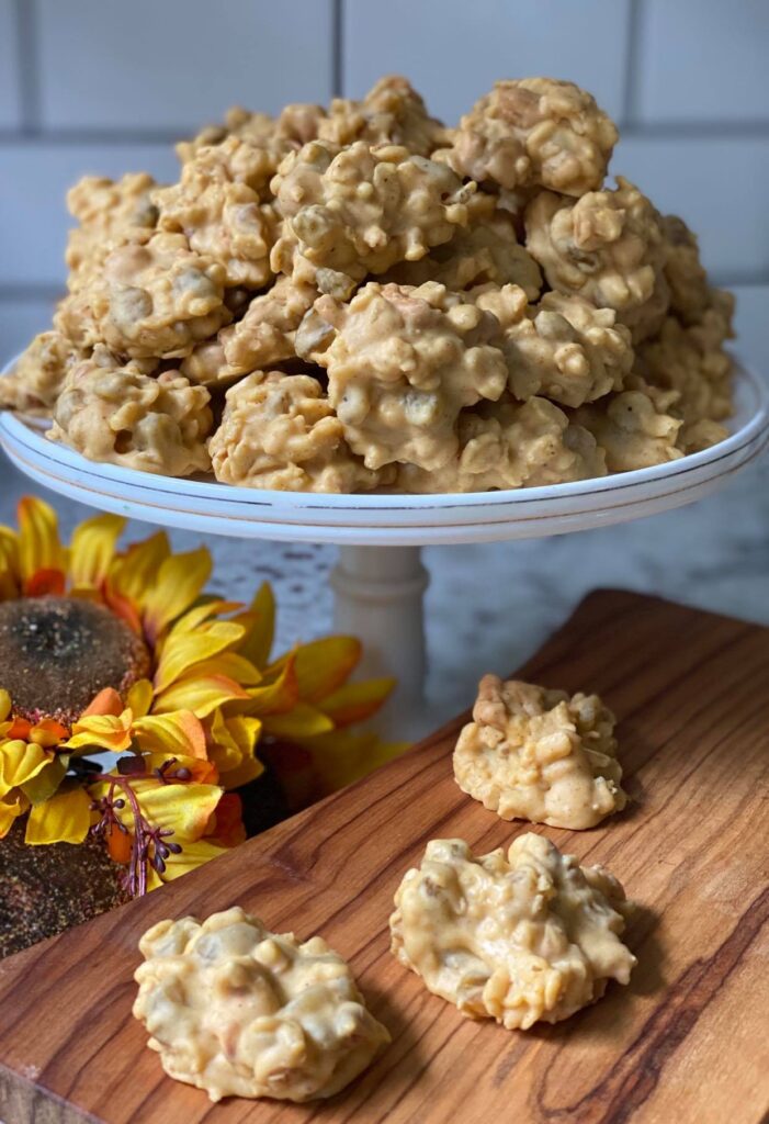 No Bake Pumpkin Chai Clusters