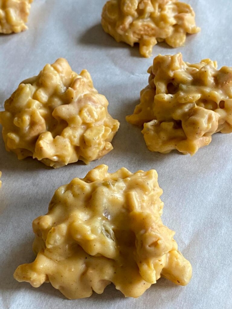 No Bake Pumpkin Chai Clusters