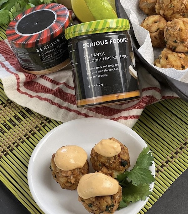 Filipino Grill Jackfruit and Potato Bites