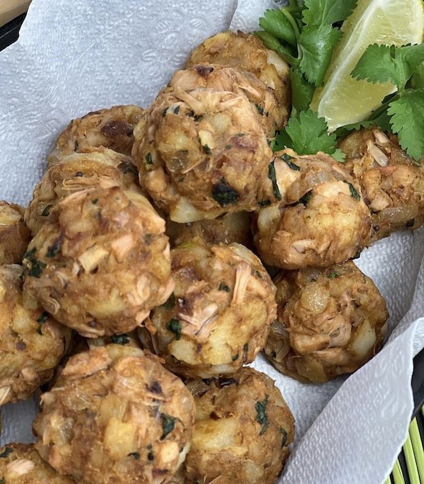 Filipino Grill Jackfruit and Potato Bites