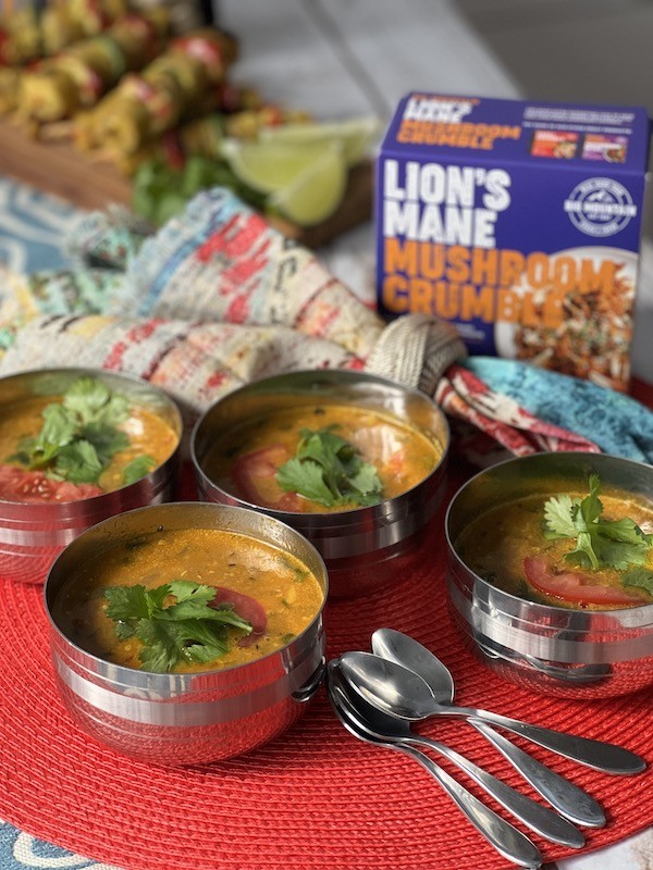 Lion's Mane Indian Soup