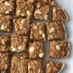 Coconut Macadamia & White Chocolate Chip Pie Crust Bars