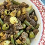 Moroccan Peppercorn Steak & Sweet Potato