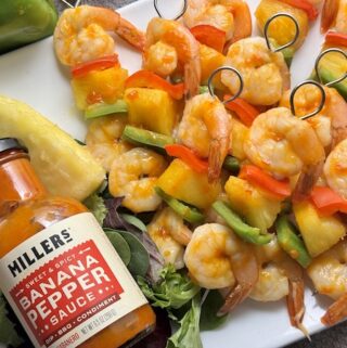 Miller's Tropical Shrimp Skewers