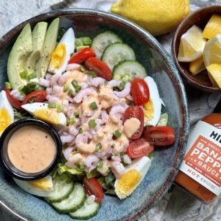 Bay Shrimp Louie with Sweet & Spicy Louie Dressing